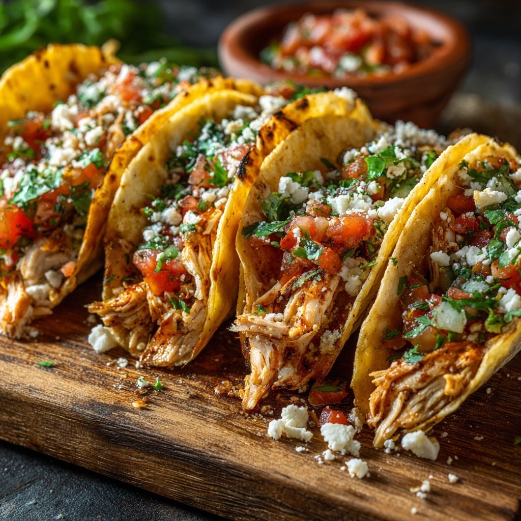Global Mexican Chicken Tacos