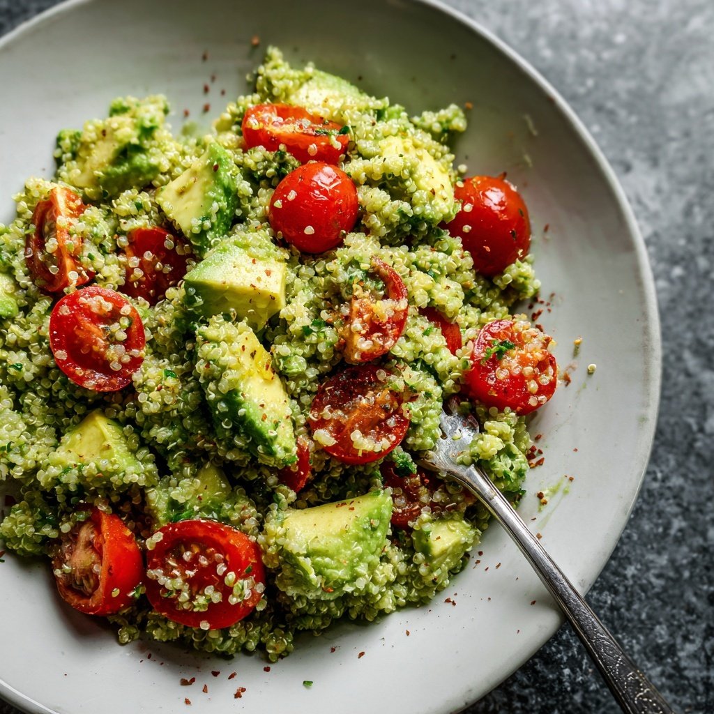 Healthy Avocado Quinoa Salad