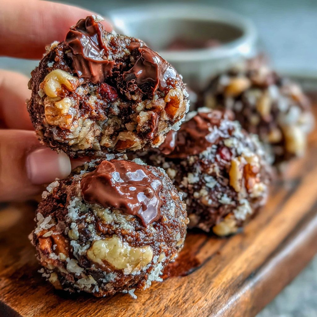 Nutty Brownie Mix Energy Bites