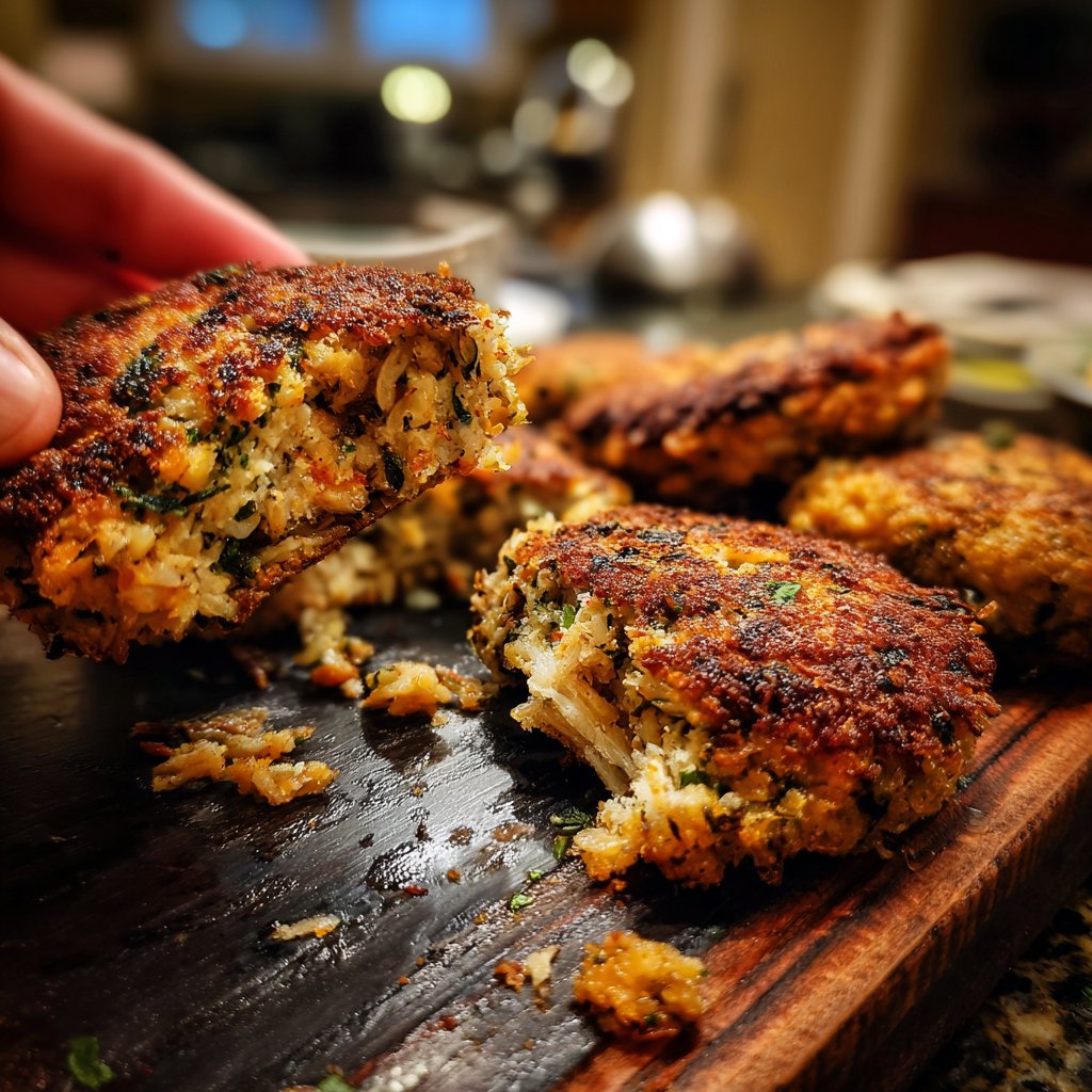 Wild Rice Salmon Patties